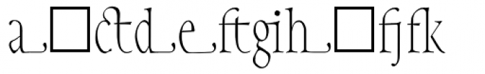 Integrity JY Alternates Roman Font LOWERCASE