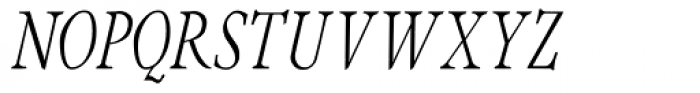 Integrity JY Lining Italic Font UPPERCASE