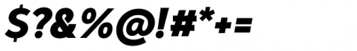 Intelo Alt Extra Bold Italic Font OTHER CHARS