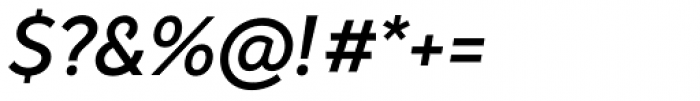Intelo Alt Semi Bold Italic Font OTHER CHARS