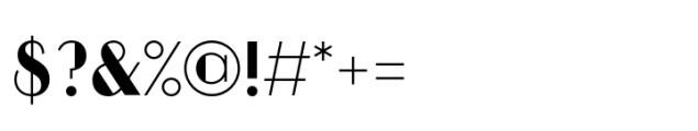 Interbellum Display Font OTHER CHARS