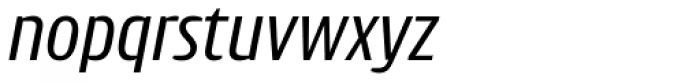 Intercom Italic Font LOWERCASE