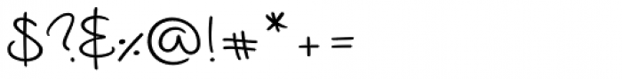 Interconnected Regular Font OTHER CHARS