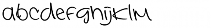 Interconnected Regular Font LOWERCASE