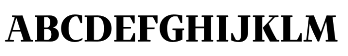 Intermedial Slab Classic Black Font UPPERCASE
