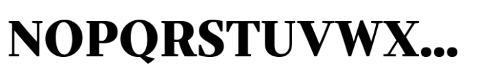 Intermedial Slab Classic Black Font UPPERCASE