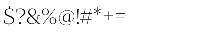 Intermedial Slab Classic Light Font OTHER CHARS