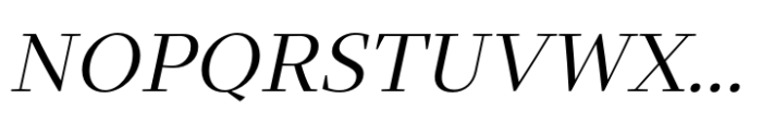 Intermedial Slab Classic Regular Italic Font UPPERCASE