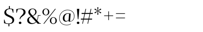 Intermedial Slab Classic Regular Font OTHER CHARS