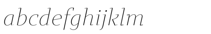 Intermedial Slab Classic Thin Italic FONT