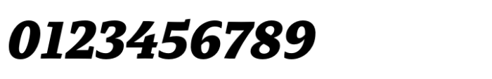 Intermedial Slab Reliable Black Italic Font OTHER CHARS