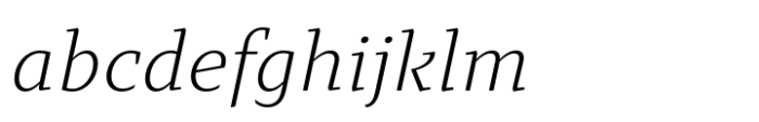 Intermedial Slab Reliable Light Italic FONT