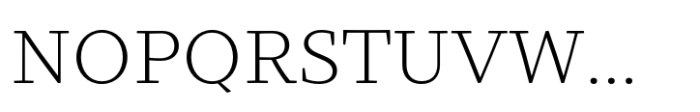 Intermedial Slab Reliable Light Font UPPERCASE