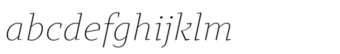 Intermedial Slab Reliable Thin Italic FONT