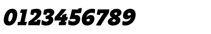 Intermedial Slab Solid Black Italic Font OTHER CHARS