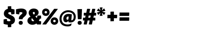 Intermedial Slab Solid Black Font OTHER CHARS