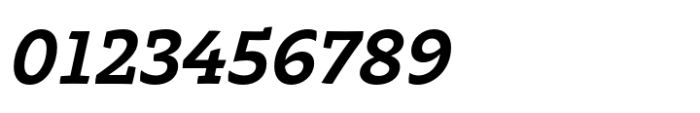 Intermedial Slab Solid Semibold Italic Font OTHER CHARS