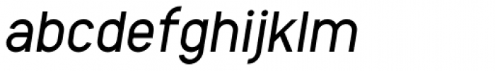 Intern Sans Regular Italic Font LOWERCASE