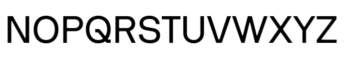 Interspan Regular Font UPPERCASE