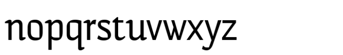 Intervention Regular Font LOWERCASE