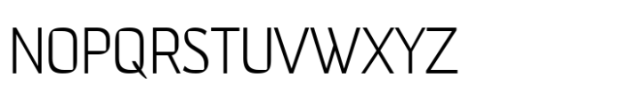 Intervention Thin Font UPPERCASE
