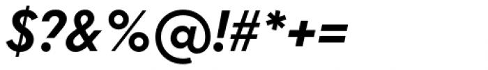 Intervogue Bold Oblique Font OTHER CHARS