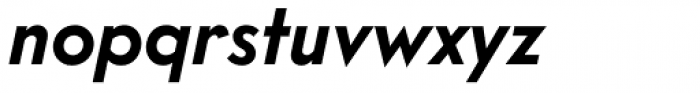 Intervogue Bold Oblique Font LOWERCASE