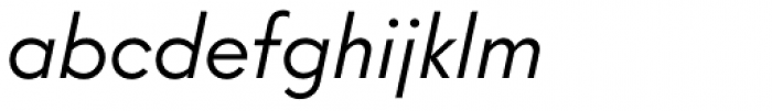Intervogue Regular Oblique Font LOWERCASE