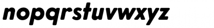 Intervogue Soft Alt Black Oblique Font LOWERCASE