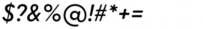 Intervogue Soft Alt Medium Oblique Font OTHER CHARS