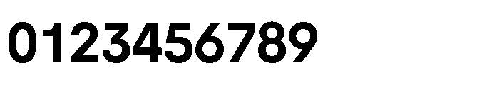 Intevia Bold Font OTHER CHARS