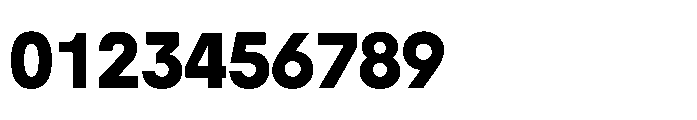 Intevia Heavy Font OTHER CHARS