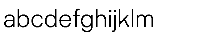Intevia Light FONT