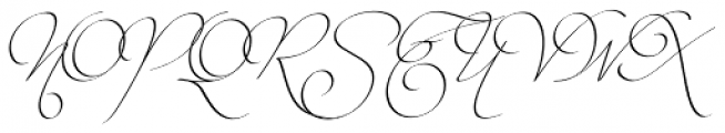 Intima Script Two Font UPPERCASE