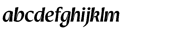 Intonare Bold Oblique FONT