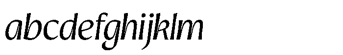 Intonare Light Oblique FONT