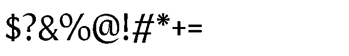 Intonare Light Font OTHER CHARS