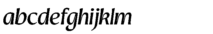 Intonare Medium Oblique FONT