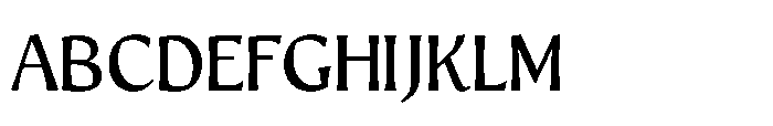 Intonare Medium Font UPPERCASE