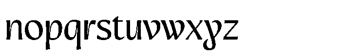 Intonare Regular Font LOWERCASE