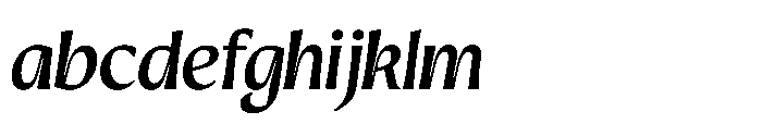 Intonare Semi Bold Oblique FONT