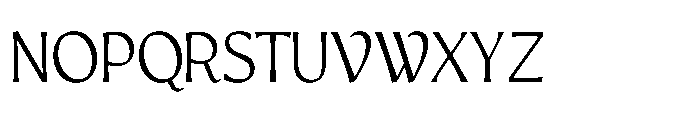 Intonare Thin Font UPPERCASE