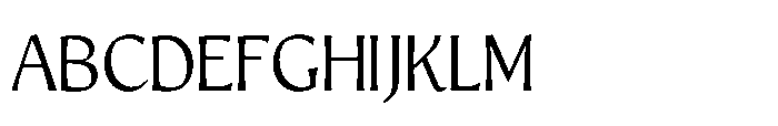 Intonare Ultra Light Font UPPERCASE