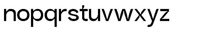 Intrade Regular Font LOWERCASE