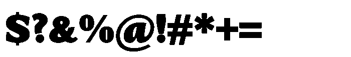 Intrinseca Max Font OTHER CHARS
