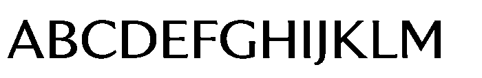 Intrinseca Nova Regular Font UPPERCASE