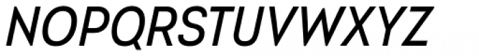 Intro Cond Medium Italic Font UPPERCASE