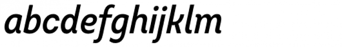 Intro Cond SemiBold Italic Font LOWERCASE