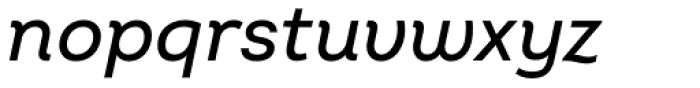 Intro Medium Italic Font LOWERCASE