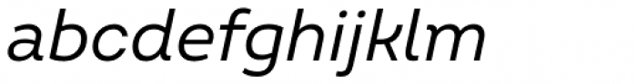 Intro Regular Oblique Font LOWERCASE